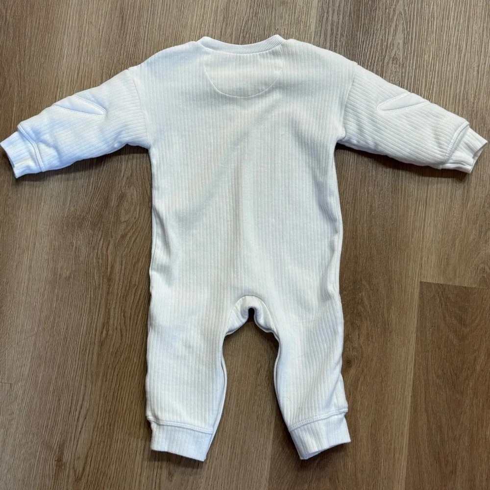 Nike ReadySet Baby Bodysuit White Romper 12 Months